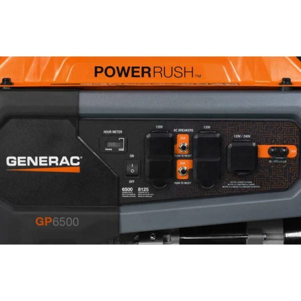Generac GP6500 6500W/8125W Gas Generator New